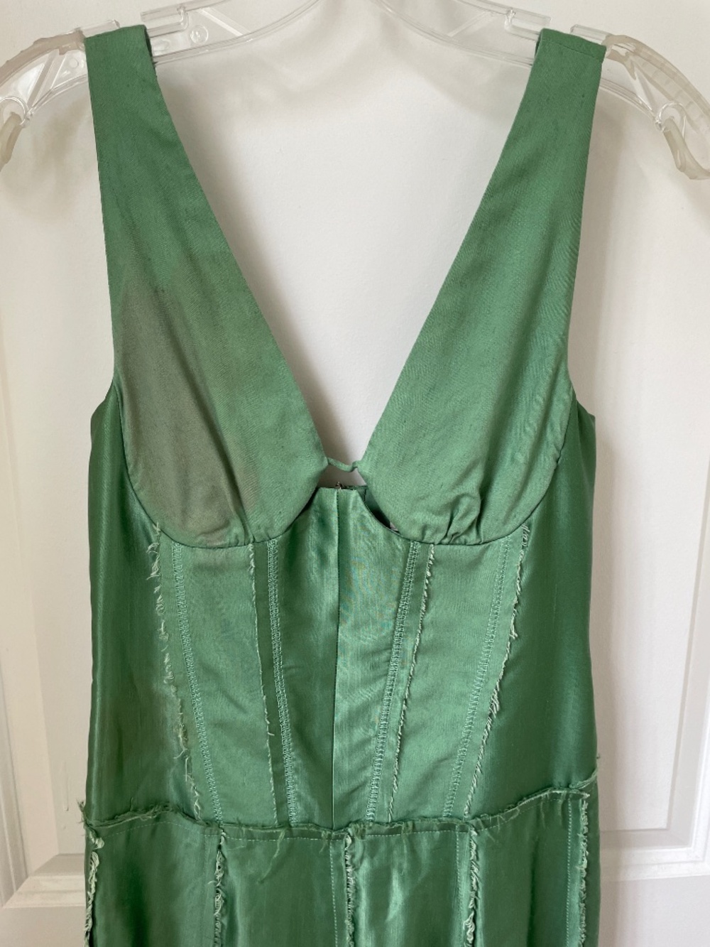 Miista Green Corset Dress - Picture 3 of 5